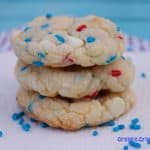 Firecracker Cookies via createcraftlove.com #cookies #recipes
