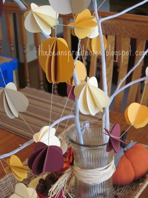 3D Paper Garland