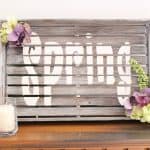 Spring Palette Art at createcraftlove.com #spring #palettes