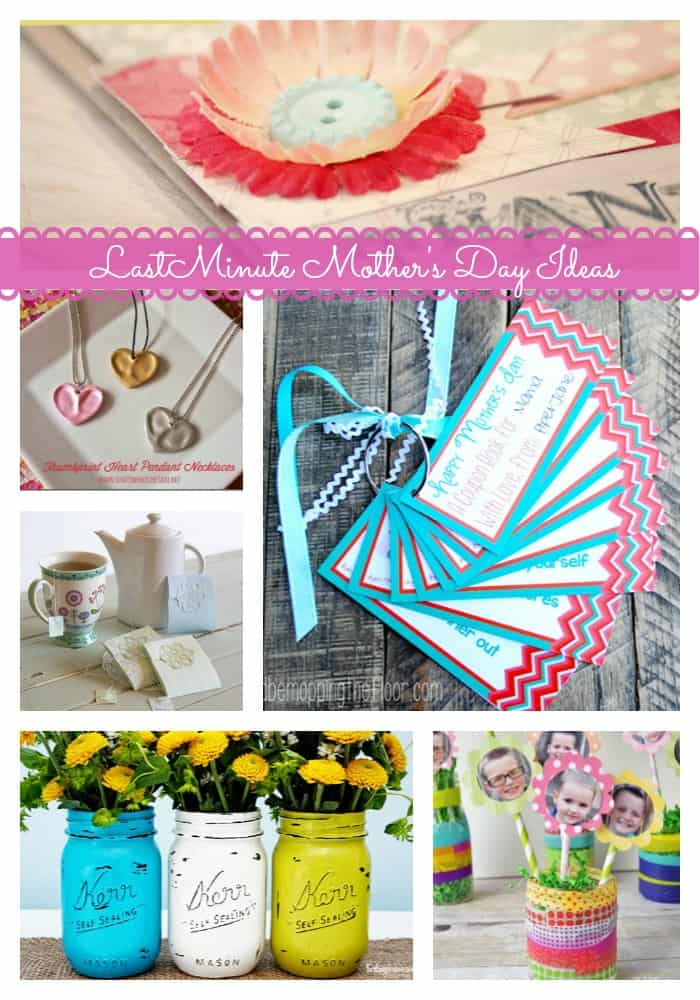 13 Great Last Minute Mother's Day Ideas from createcraftlove.com #mothersday #features