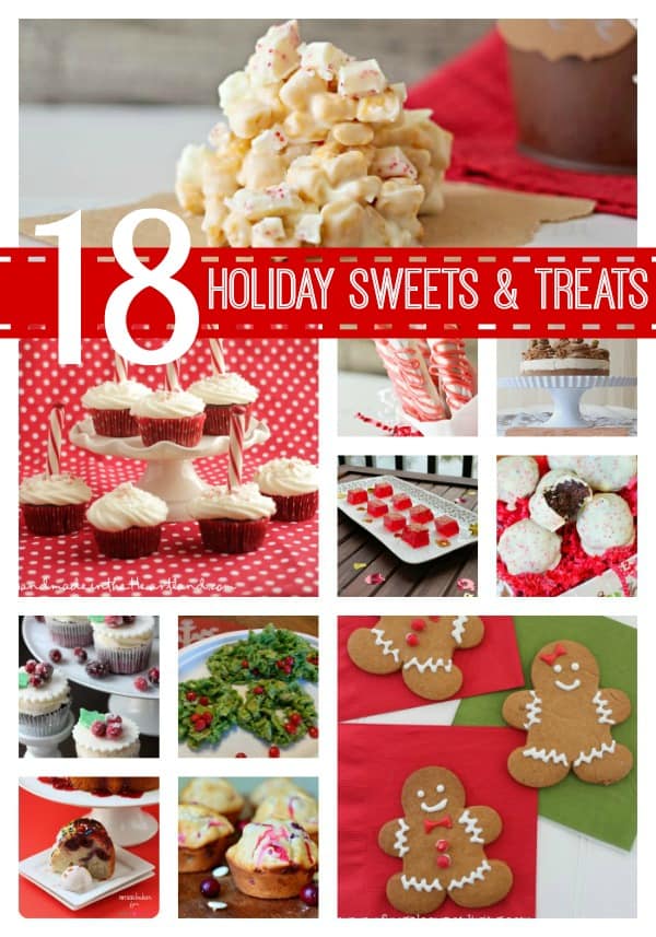 18 Holiday Sweets and Treats from createcraftlove.com #features #holiday #holidaybaking #recipes
