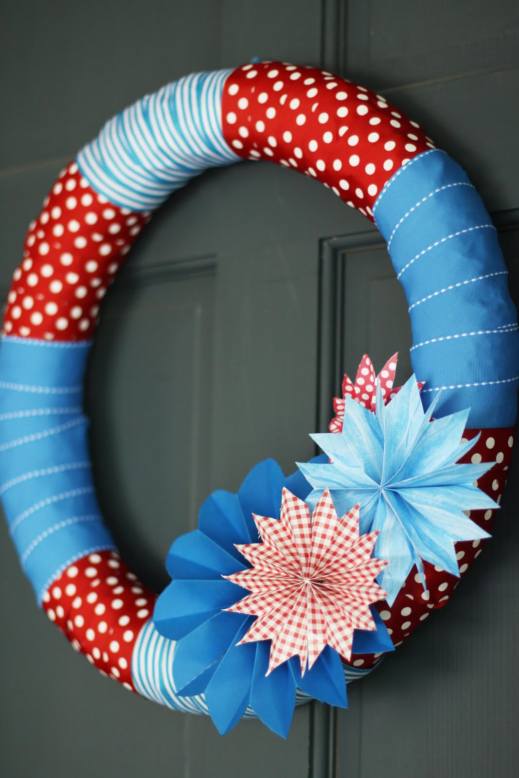 4th of July Fireworks Wreath