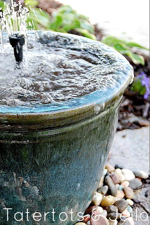 Make a DIY Recirculating Fountain