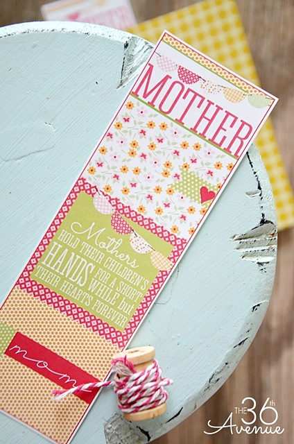 Mother's Day Printable Bookmark