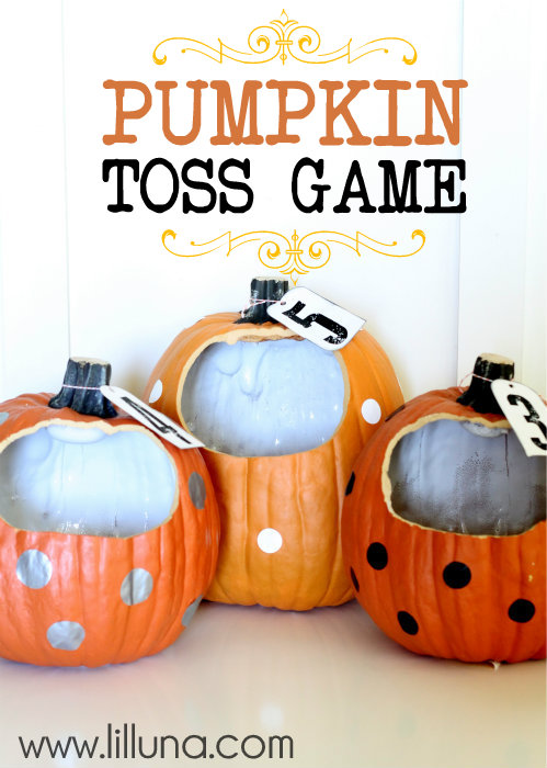Pumpkin Toss Game