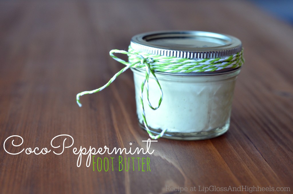 CocoPeppermint Foot Butter Recipe