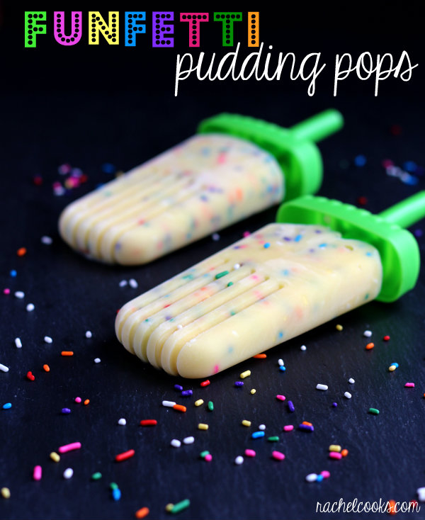 Funfetti Pudding Pops