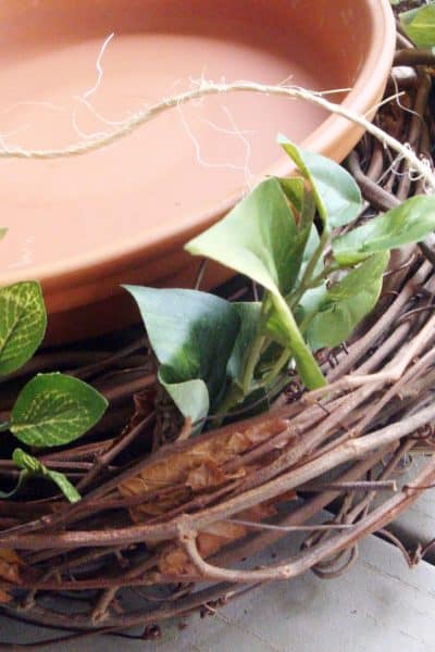 Earth Day Bird Bath at createcraftlove.com #birdbath