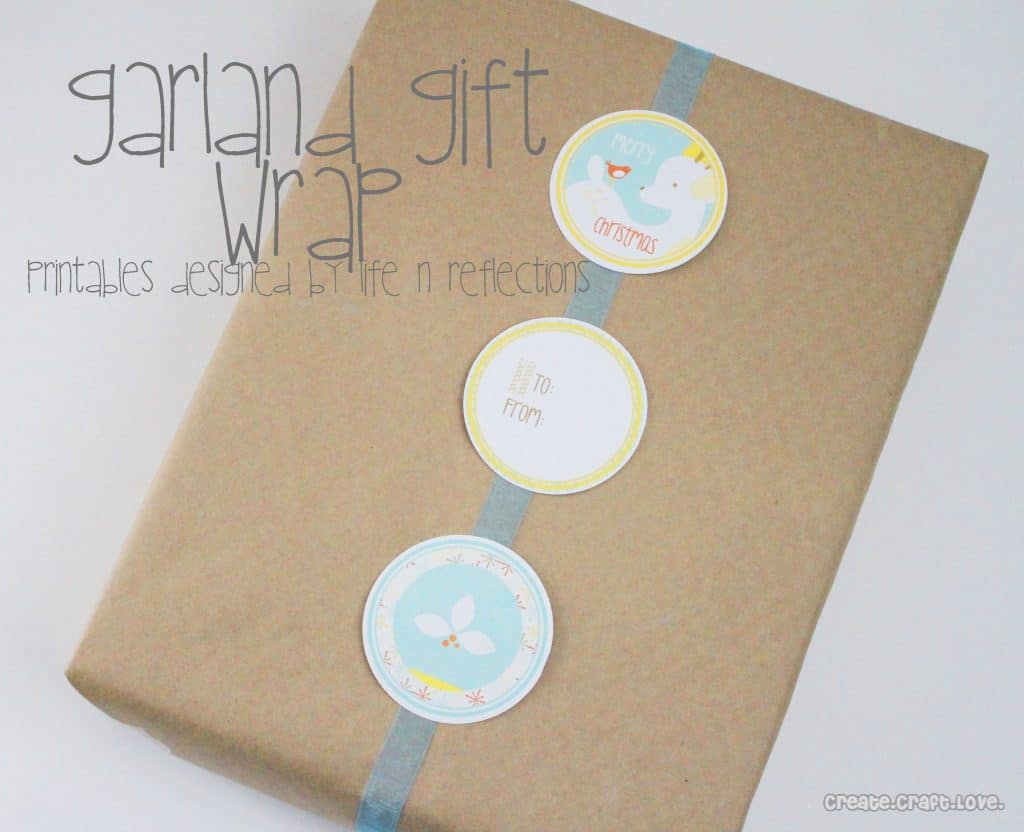 garland gift wrap