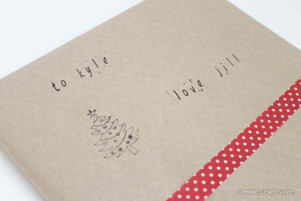 IMG_3561 stamped gift wrap
