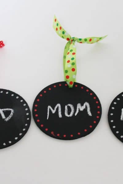 chalkboard gift tags