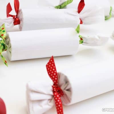 candy roll wrapped presents