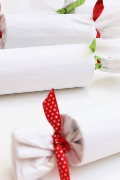 candy roll wrapped presents