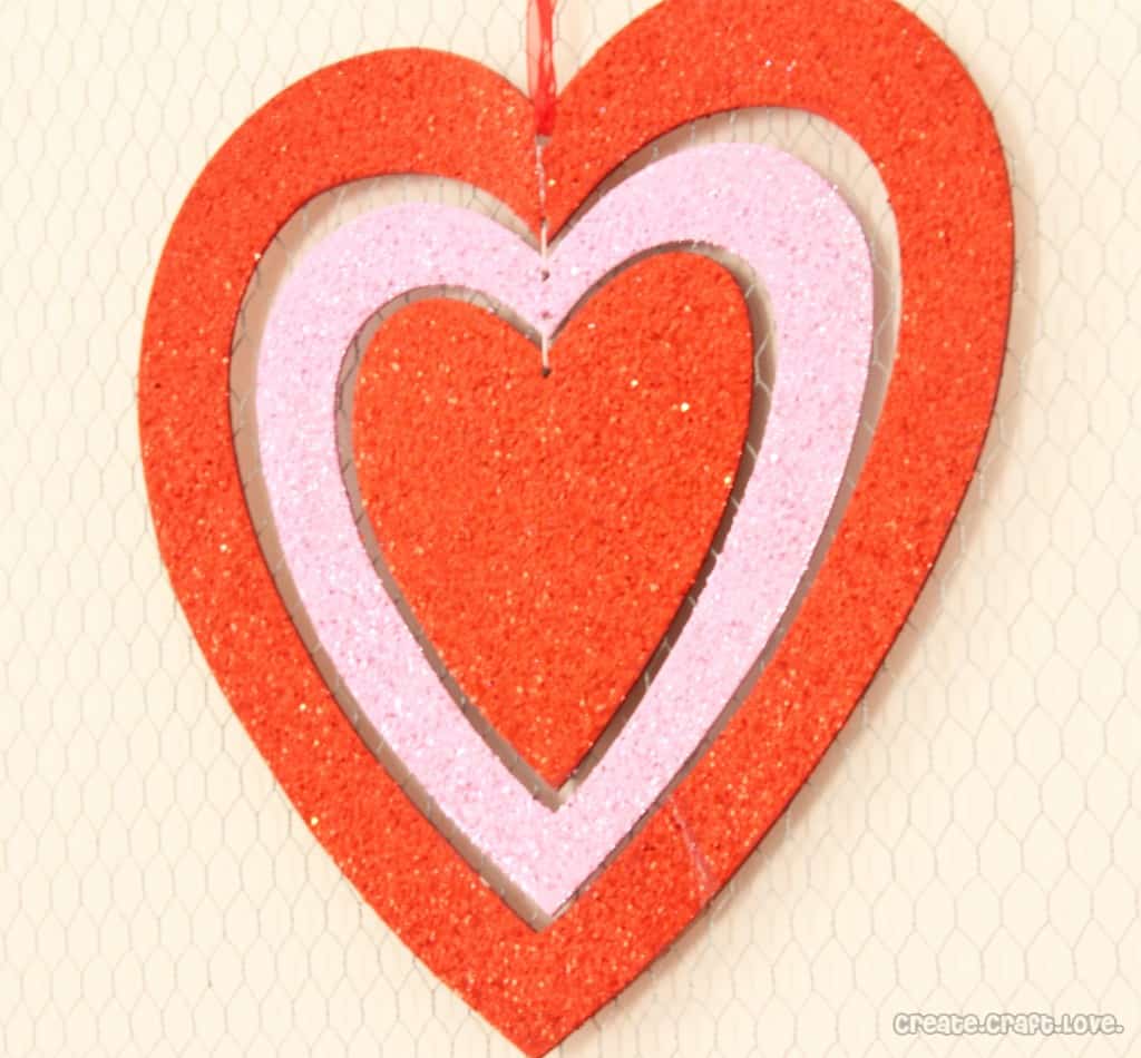 #Valentine #Mantel at createcraftlove.com