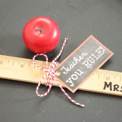 Chalkboard Tag Printables via createcraftlove.com #teachersweek #printable #chalkboard