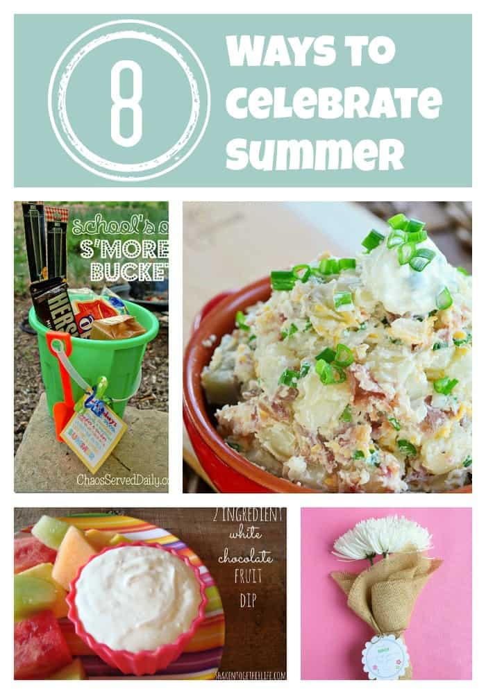 8 Ways to Celebrate Summer via createcraftlove.com #summer #linkparty #features