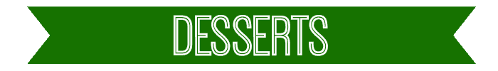 desserts