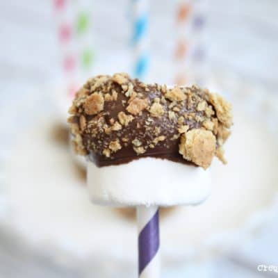 Create your own S'more Kabobs! No campfire needed! www.createcraftlove.com