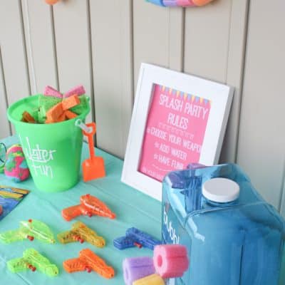 Create your own Splash Party for less than $20 with createcraftlove.com for 30 Handmade Days!