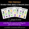 Monster Mash Bingo Printable | Free Halloween Printable