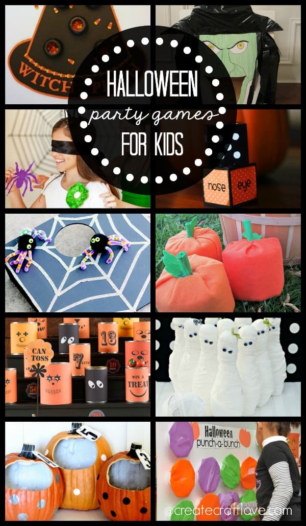 Create your own memories with these fun Halloween Party Games for Kids! via createcraftlove.com #halloween 