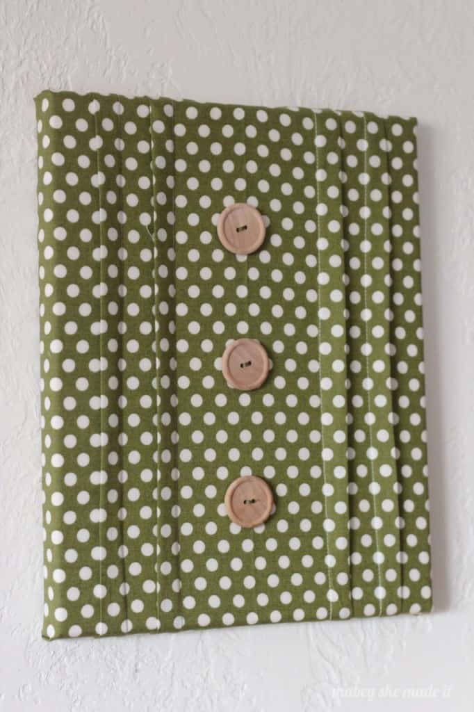 Spice up your decor with this Pintucked Canvas!