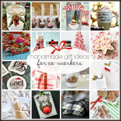 20+ Handmade Gift Ideas for Co-Workers via createcraftlove.com
