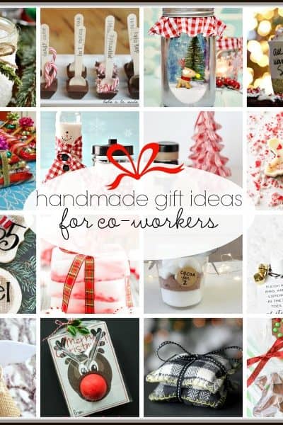 20+ Handmade Gift Ideas for Co-Workers via createcraftlove.com