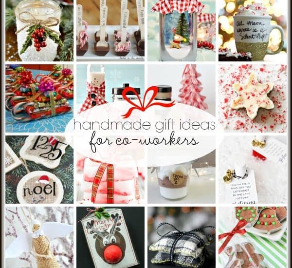 20+ Handmade Gift Ideas for Co-Workers via createcraftlove.com