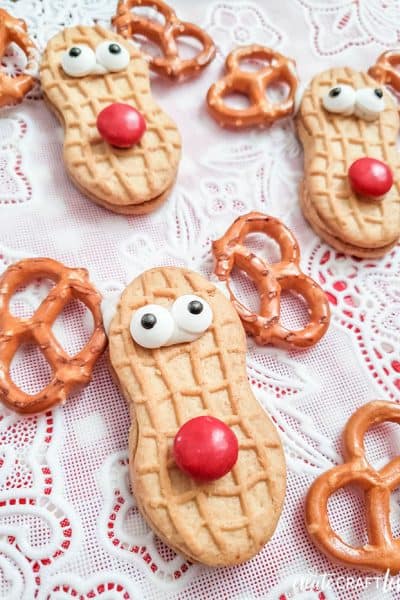 Easy Reindeer Christmas Cookies
