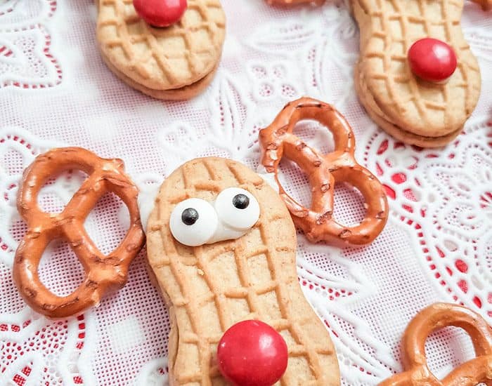 Easy Reindeer Christmas Cookies
