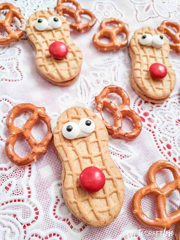 Easy Reindeer Christmas Cookies