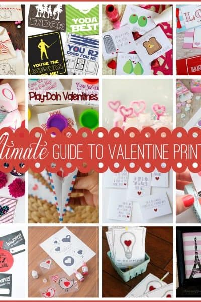The ULTIMATE Guide to Valentine Printables via createcraftlove.com