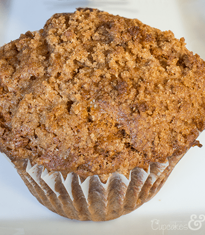 Tender Banana Muffin With A Burst of Caramel in The Center