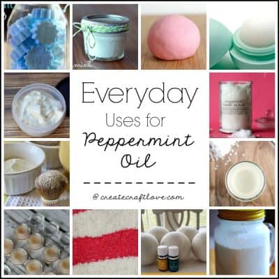 Everyday Uses for Peppermint Oil via createcraftlove.com