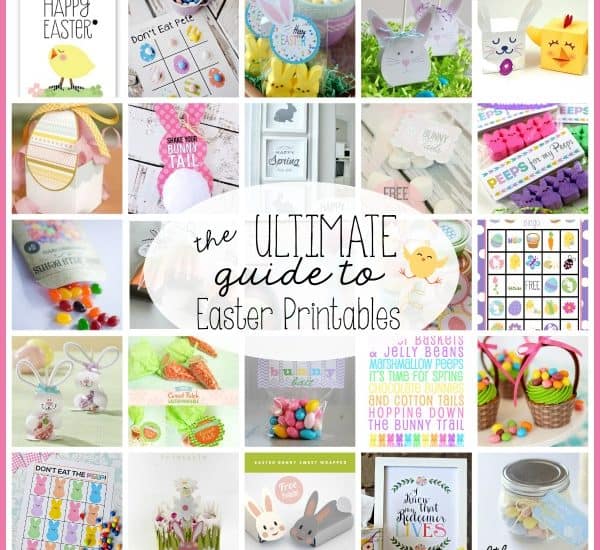 The ULTIMATE Guide to Easter Printables via createcraftlove.com