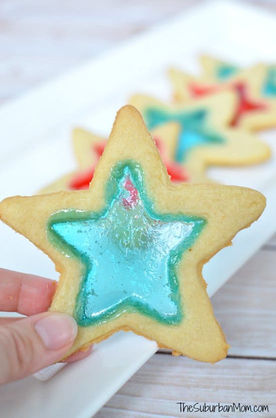 4th-of-July-Stained-Glass-Star-Cookies