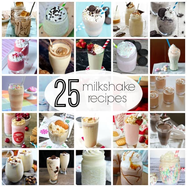milkshake collage