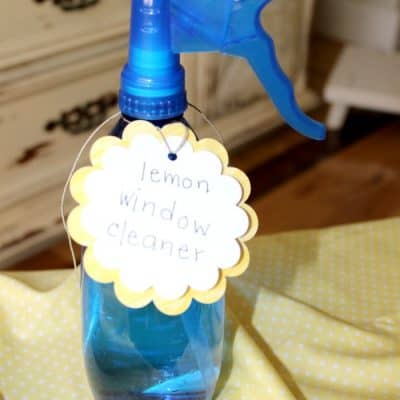 Make your own Homemade Window Cleaner! via createcraftlove.com