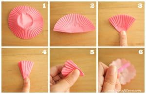 Cupcake Liner Lei