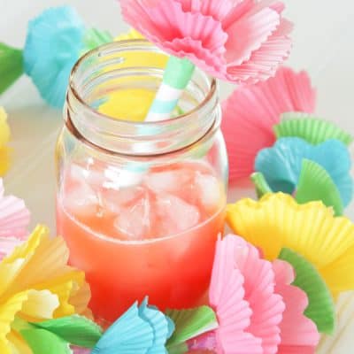 Add flare to your next summer gathering with these easy to make DIY Straw Toppers! via createcraftlove.com for The 36th Avenue