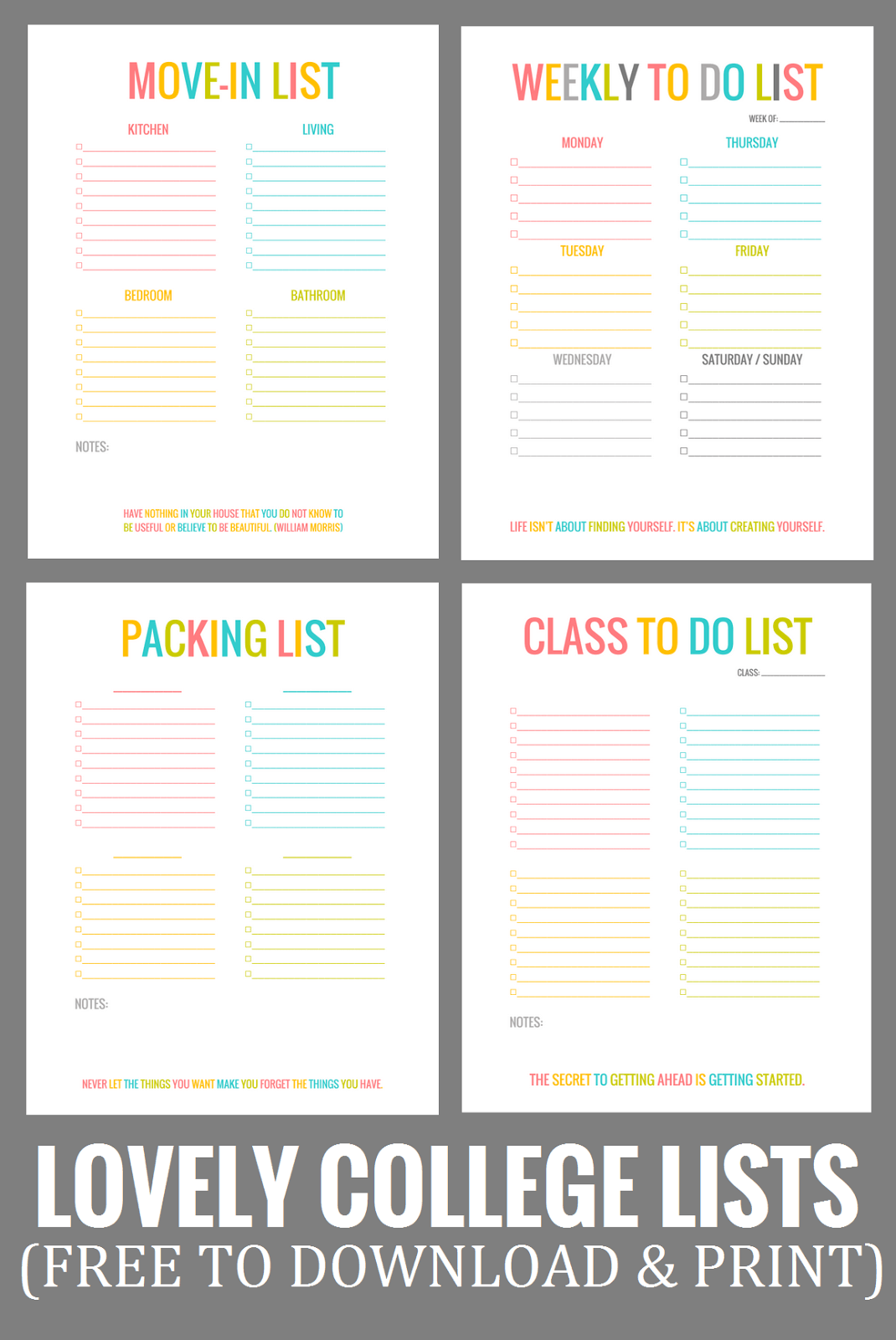 The ULTIMATE Guide to Back to School Printables