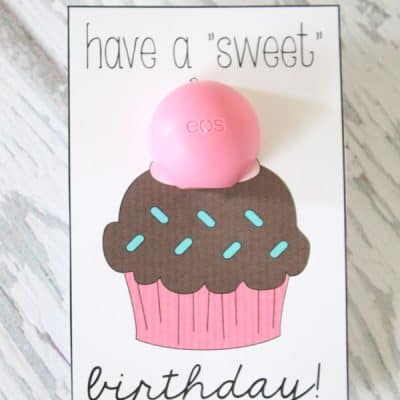 This Birthday Printable is quick and easy to put together! via createcraftlove.com