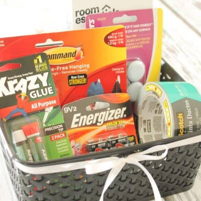 I came up with this Housewarming Gift Idea of the most common things you need when you move into your new home!