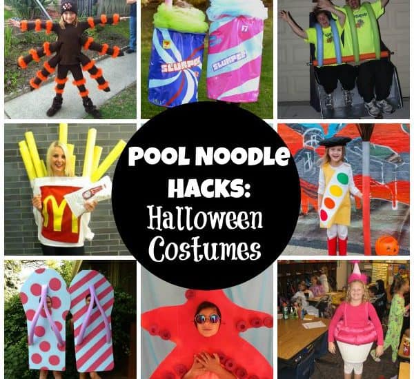 Pool Noodle Hacks: Halloween Costumes! via createcraftlove.com