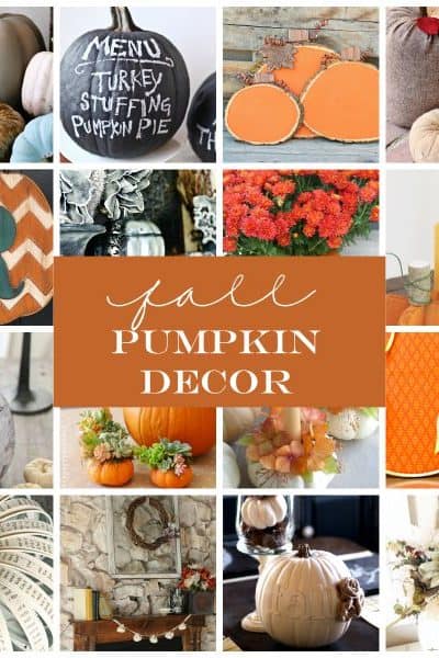 These Fall Pumpkin Decor ideas can be kept up all season long! via createcraftlove.com