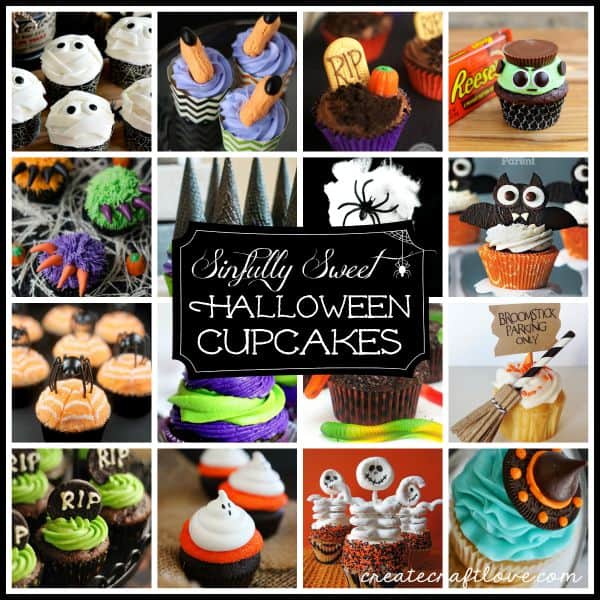 These Sinfully Sweet Halloween Cupcakes will test your will power!