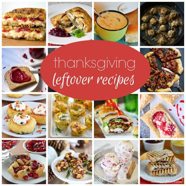 This year try out one of these Thanksgiving Leftover Recipes and get out of the leftover rut! via createcraftlove.com