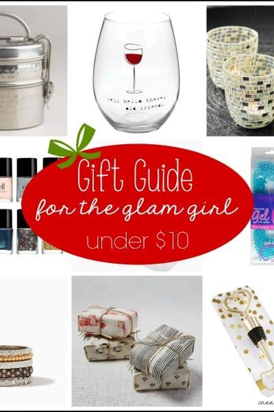 This Gift Guide for the Glam Girl will leave them feeling fabulous! via createcraftlove.com