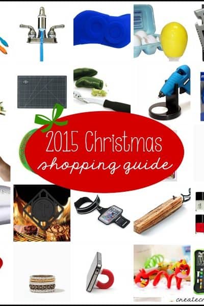 Grab your 2015 Christmas Shopping guide at createcraftlove.com!